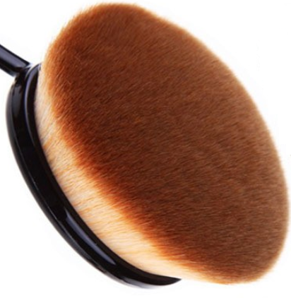 Chengfa 10pcs oval makeup brush set