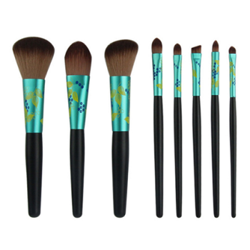 Chengfa 7pcs Latest Fads Cosmetic Brush Set Private Label Vegan Oval Makeup Brush