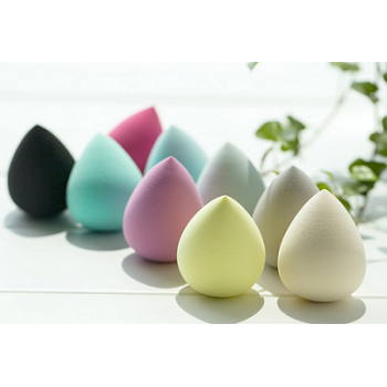 2016 hot sale oval waterdrop calabash cosmetic sponge beauty blender facial puff for make ups