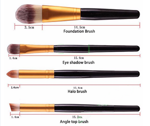 Chengfa 20pcs makeup brush set