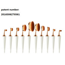 Chengfa 10 piece oval makeup brush gets patent in China