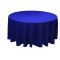 100% 132'' round polyester table cloth