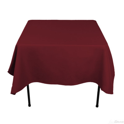 100% polyester square table cloth