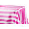 Stripe Customize Satin Rectangular Tablecloth