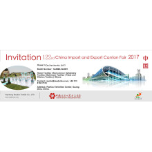 A Invitation of 122nd China Import and Export Canton Fair
