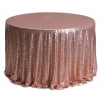 Fancy sequin tablecloth