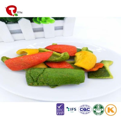 TTN 2018 Fried Color Pepper Healthy Snacks Of Vacuum Fried Pepper Vegetable