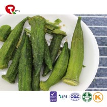 TTN  wholesale green okra vacuum fried okra manufacturer sales