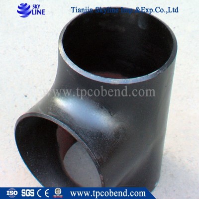supplier din same schdule 40 steel pipe fitting tee