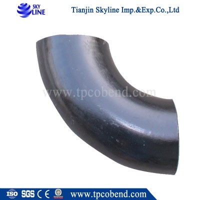 high pressure 3 inch 90 degree carbon steel pipe elbow for gas pipe