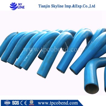 high pressure butt welded seamless alloy steel bend pipe
