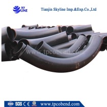 90 degree heavy caliber thick wall carbon steel seamless steel pipe