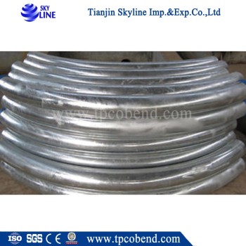China factory suply stainless steel sch40 2d handrail bend