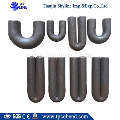 Carbon steel forging 180 degree u pipe bends
