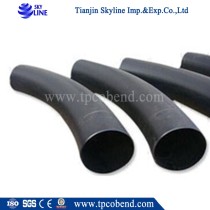 Carbon Steel Pipe Fitting 6D Bend Used in Petroleum Gas Fields