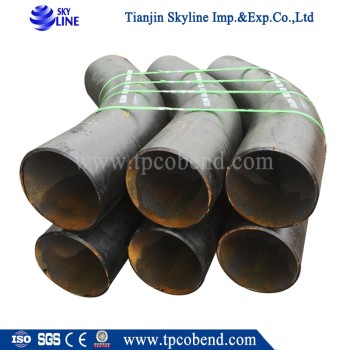 ERW hot induction sch80 Steel bend pipe