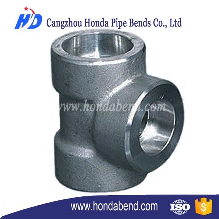 socket-forged-tee-fitting-pipe-for-fluid-equipment