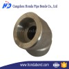 Carbon Steel forged socket weld 45 90 deg elbows fittings