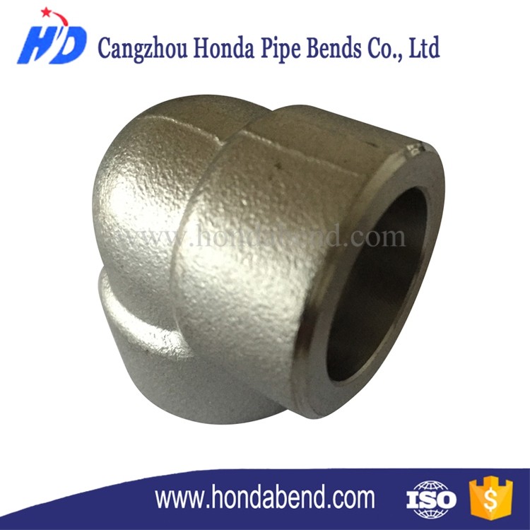 Forged carbon steel socket weld elbow fittings