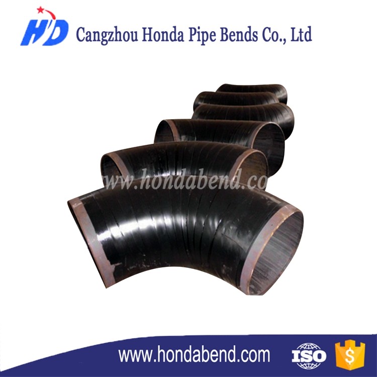 China custom pipe elbow 45/90/180 degree 1.5d seamless carbon steel elbow