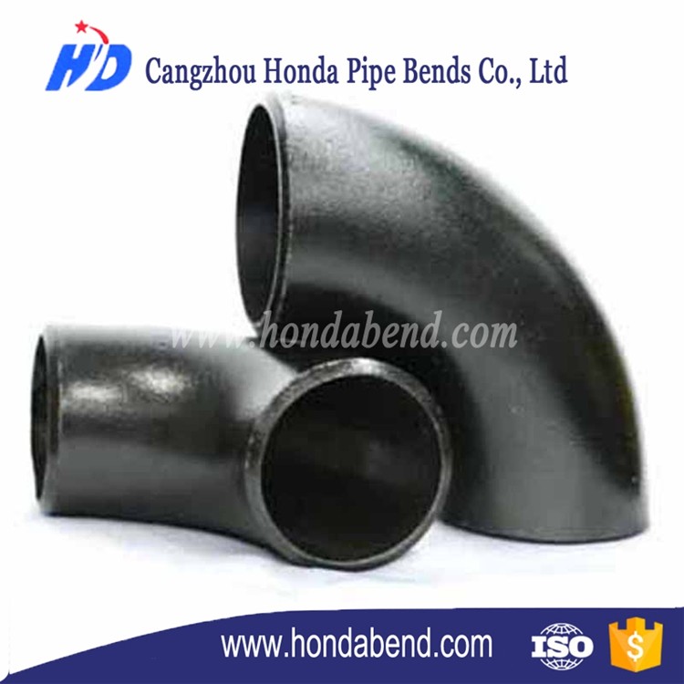 Custom pipe elbow 45/90/180 degree seamless 1.5d carbon steel elbow