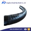 Carbon steel hot induction 90 degree custom Pipe Bend with 3PE