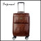 4 Airplane Wheels PU leather Fashionable travel Trolley luggage