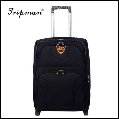 Trolley bag with inner trolley system, made of nylon and steel frame, customized orders are accepted