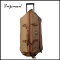 Trolley duffle bag nylon luggage bag trolley, with carry handle and shoulder strap