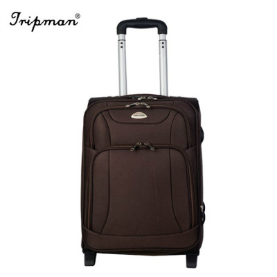 Nylon EVA Luggage Box Soft Leather  Bag Trolley Luggage