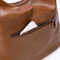 Luxury brown pu leather ladies crossbody purse messenger shoulder bag handbag for women hang out