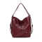 High quality fashion zipper leather ladies crossbody purse messenger shoulder bag handbag for women