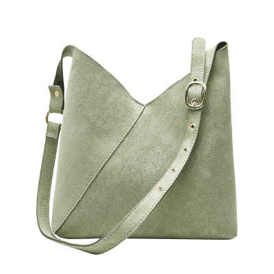 Hobo style leisure shopping felt ladies crossbody purse messenger shoulder bag handbag for women