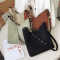 Hobo style leisure shopping felt ladies crossbody purse messenger shoulder bag handbag for women