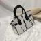 New fashion women's tote messenger bag handbag crocodile pattern leather single shoulder bag