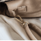 Trendy messenger shoulder bag straw strap bag for women with leather handle and Zipper