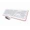 2.4G Wireless Chocolate  Membrane Keyboard and Mouse Combo