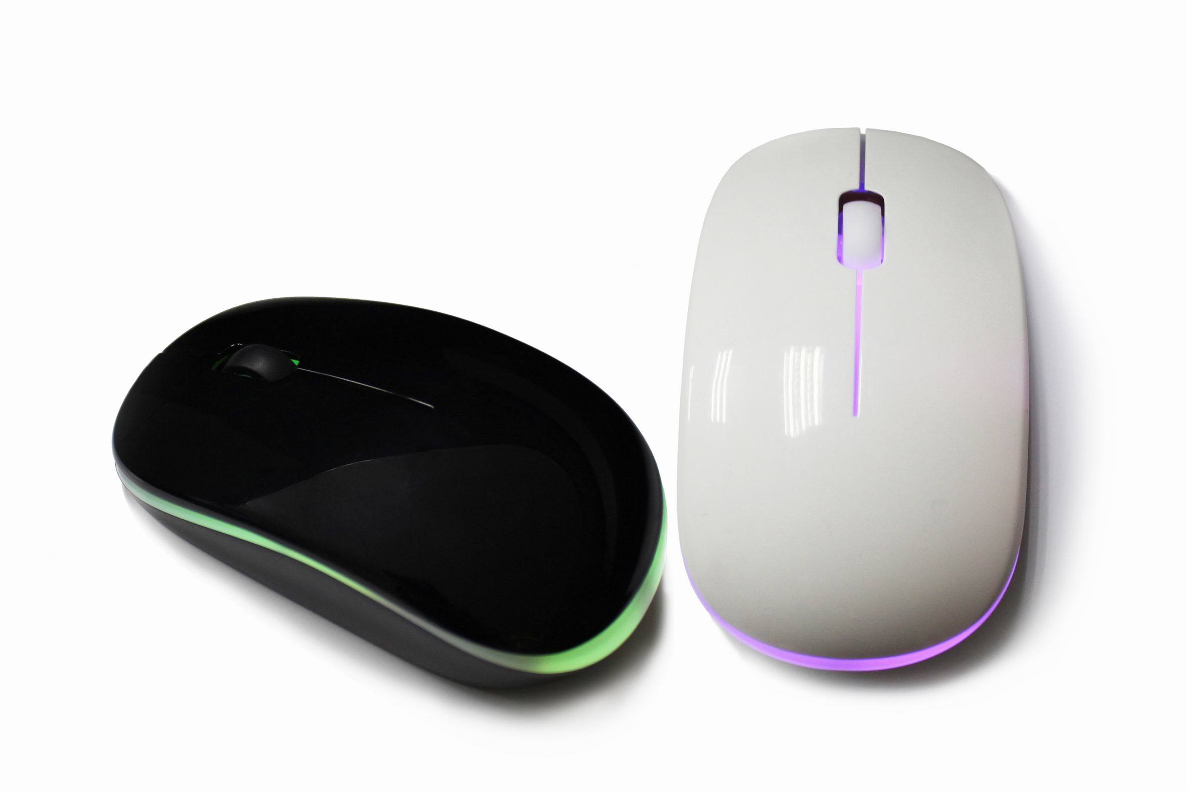 Mouse with LED light