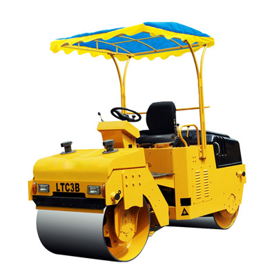 LTC3B: mechanical driven, 3 ton tandem vibratory road roller ( CE ) | China Small Vibratory Double Drums Road Roller | www.henglida-china.com