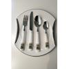 Ceramic handle serving cutlery set