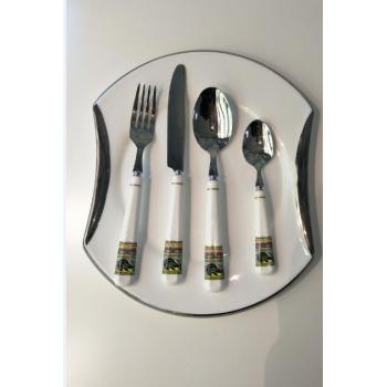 high quality ceramic handle cutlery