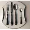 Ceramic handle serving cutlery set