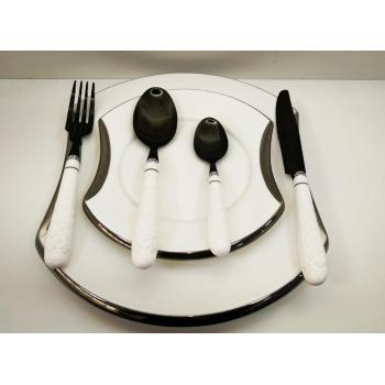 New design ceramic handle cutlery set