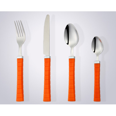 travel spoon fork knife plastic handle cutlery handle