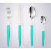 cathylin hot sell plastic handle stainless steel silverware