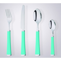 elegant Design Plastic Handle Stainless Steel Cutlery