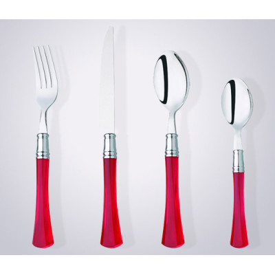 18/10 plastic handle stainless steel cutlery factory