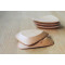 New Products Zakka Style Triangle Natural Wooden Turtle Shell Texture Fruits and Nuts Serving Plate