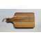 Food Safety Rubber Wooden Bread Board With Strap