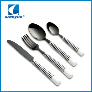 Classic ceramic handle cutlery